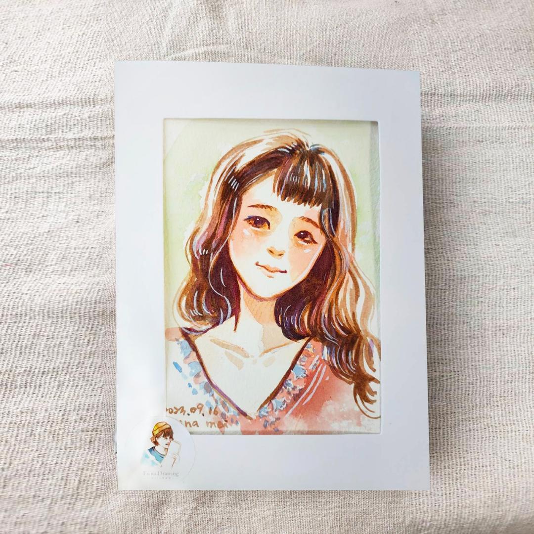 Faina mei 菲娜 現場似顏繪,手繪禮物,似顏繪
