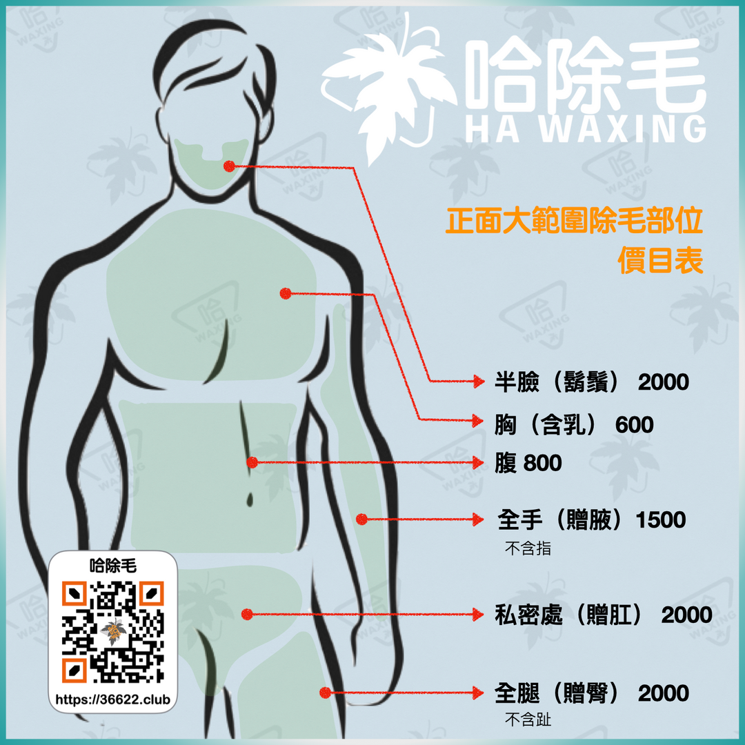 哈除毛男士除毛作坊