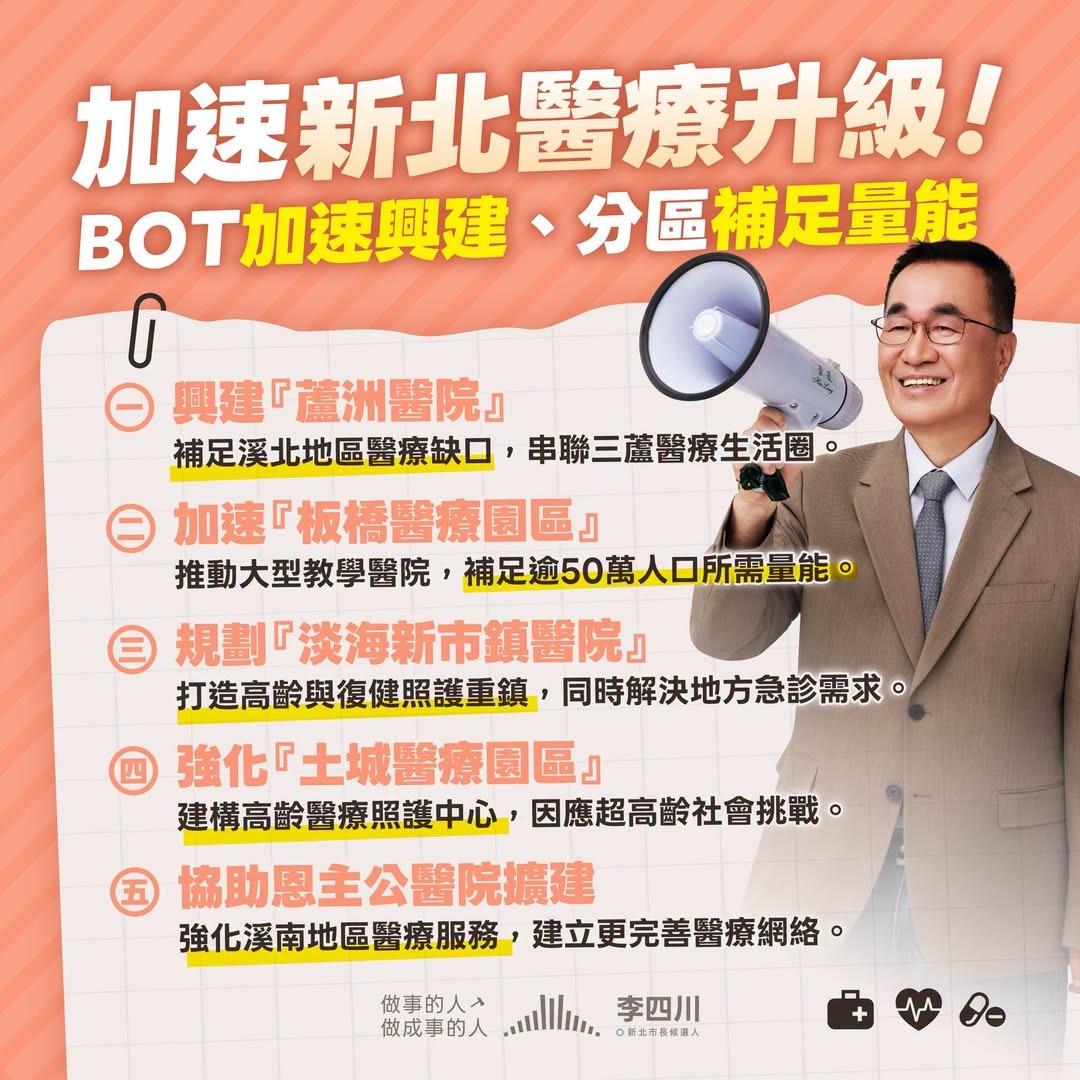 新北市長候選人 李四川