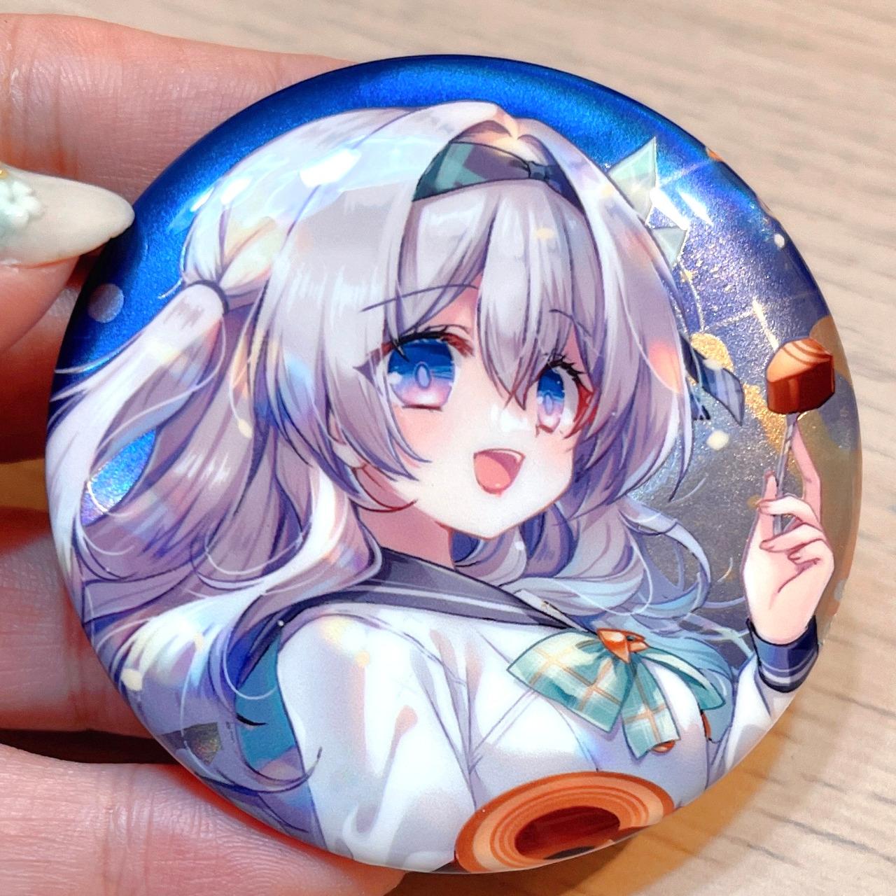 Wish印務整合 水玉亮光徽章