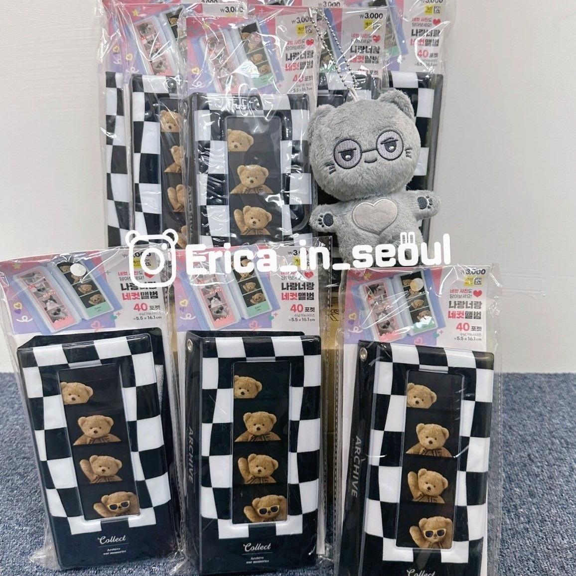 Erica_In_Seoul 韓國大創 人生四格卡冊