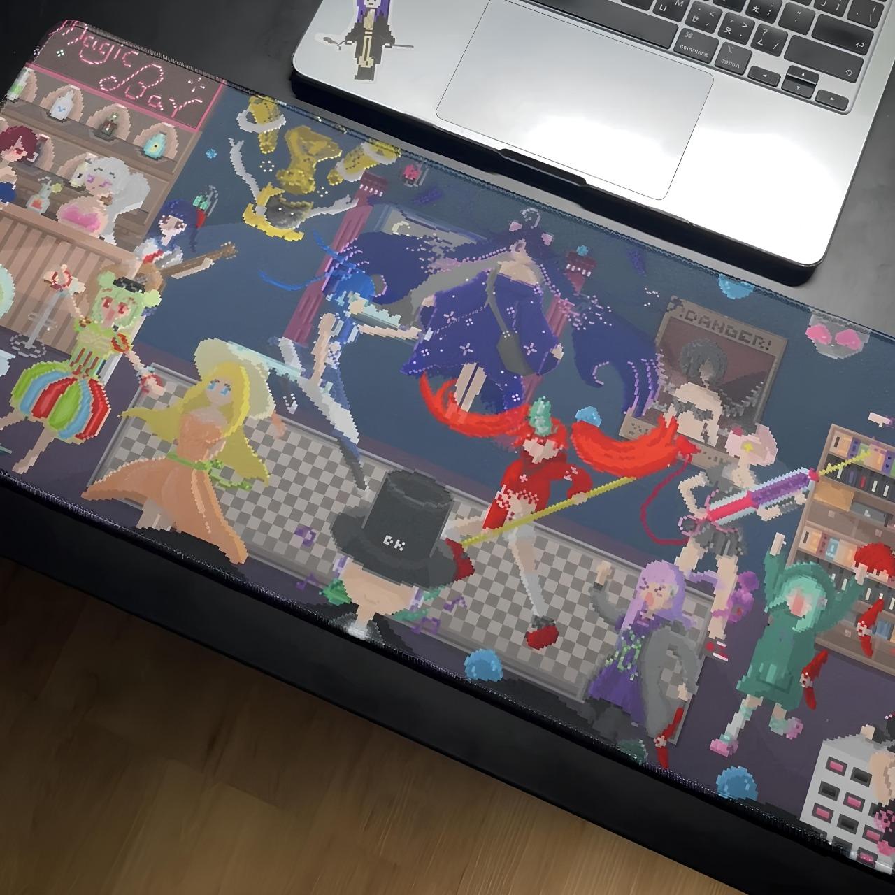 PIXEL DK 滑鼠墊｜歌曲人物具現『畫』- 結局紀念滑鼠墊