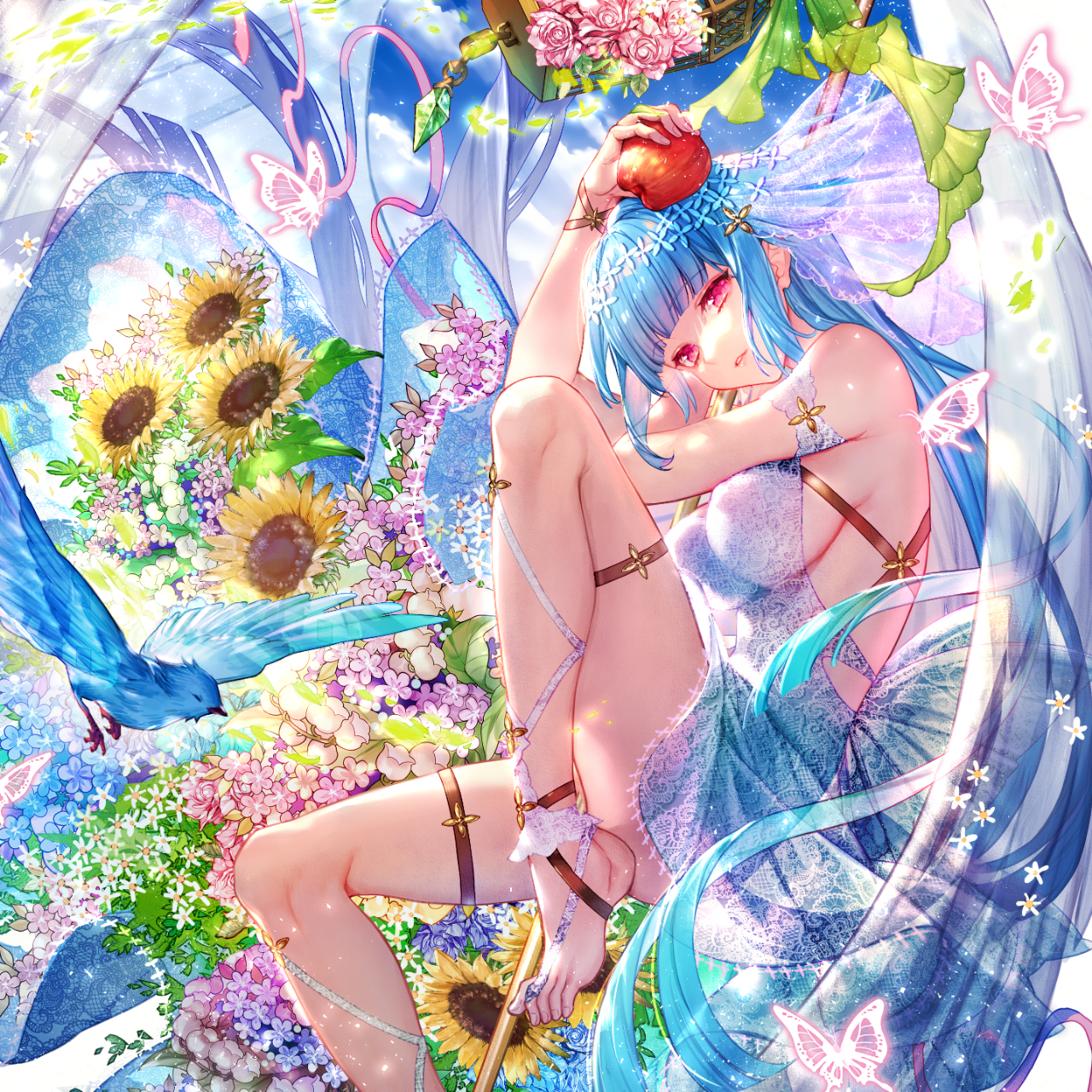 阿蟬蟬SEMI 《問答RPG 魔法使與黑貓維茲》斑斕的花蕾 珂珂