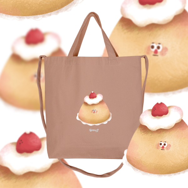 𝐖𝐚𝐧𝐉 草莓季！序曲 (Canvas Bag | Milktea)