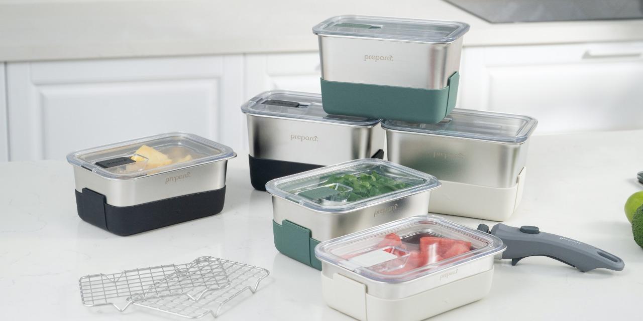 Prepara 沛樂生活 ✨可微波不鏽鋼保鮮盒 新品限時6折起✨