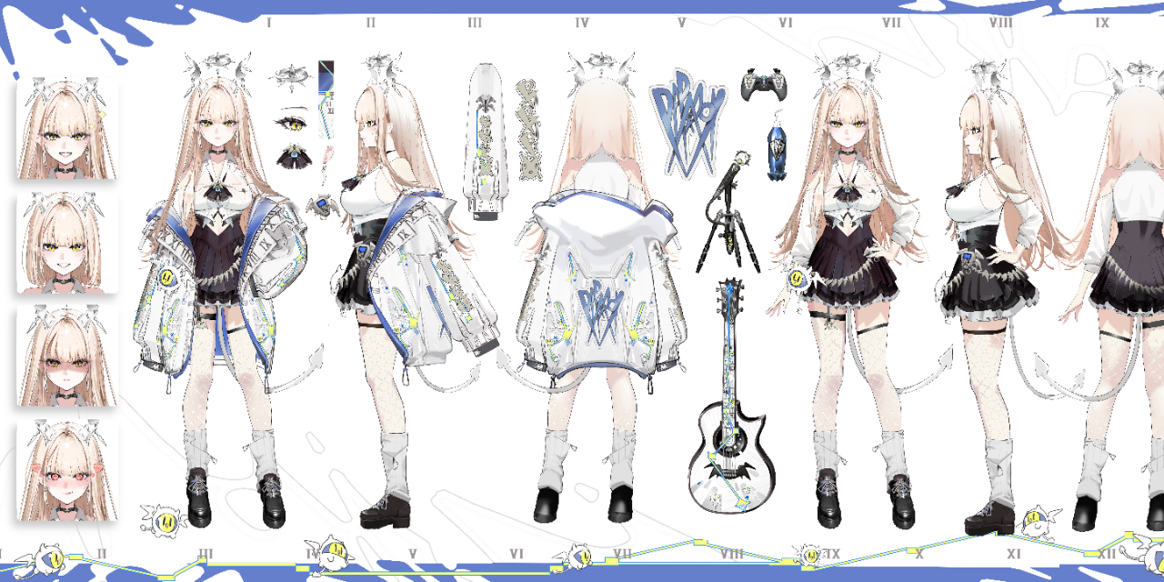 拉斐利婭👁️🧬 ⋆˖ 三視圖 ˖⋆