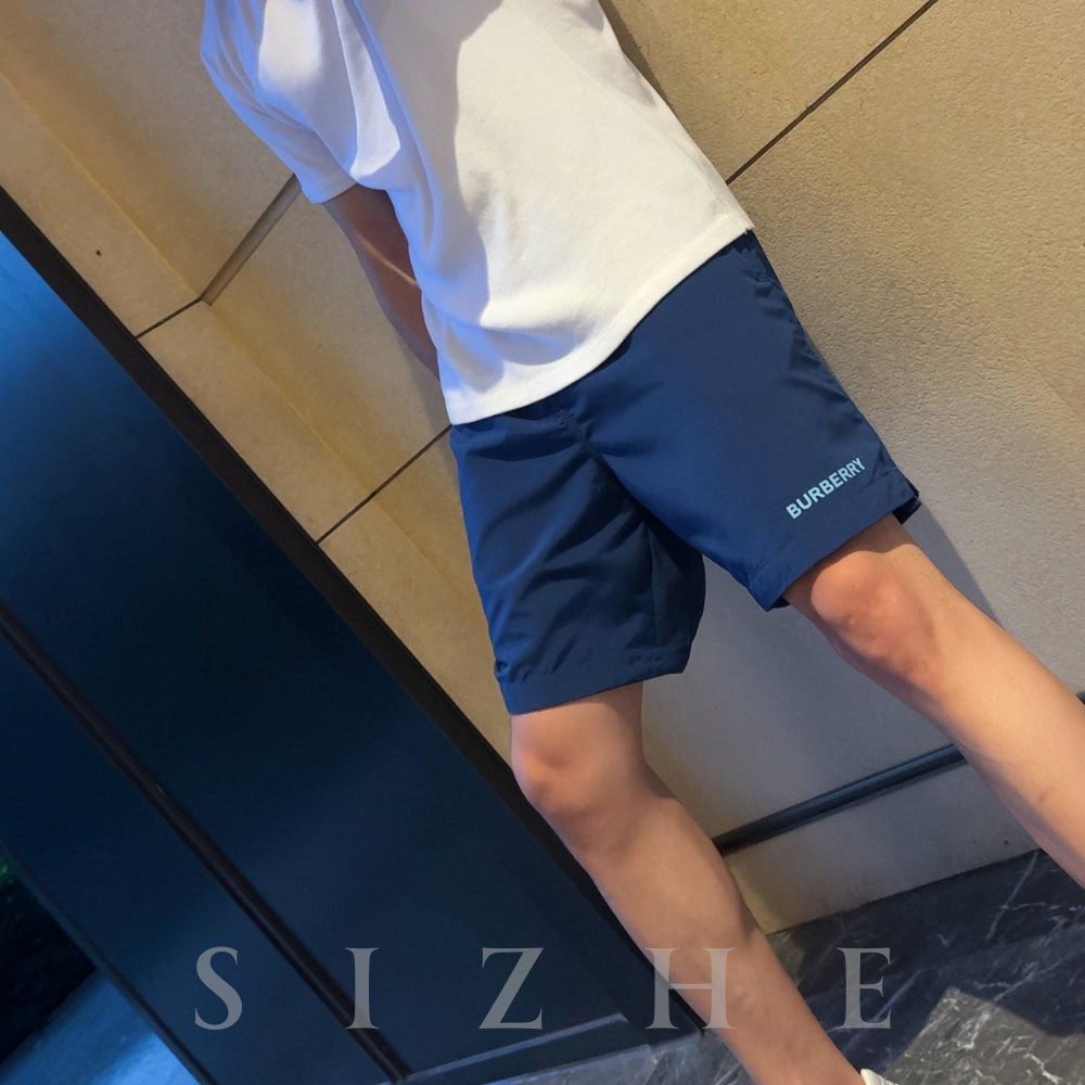 SIZHE BURBERRY 海軍藍．短褲