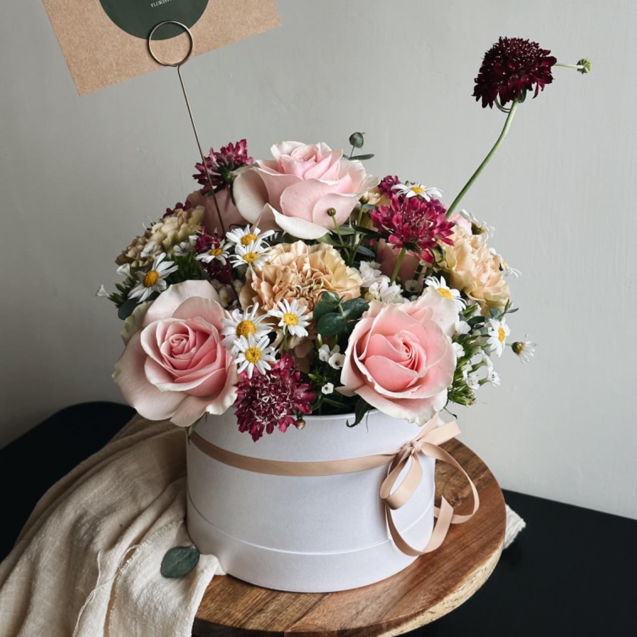 drift FLORISTRY 開幕花籃 、花盒、開幕桌花、花禮設計、花禮