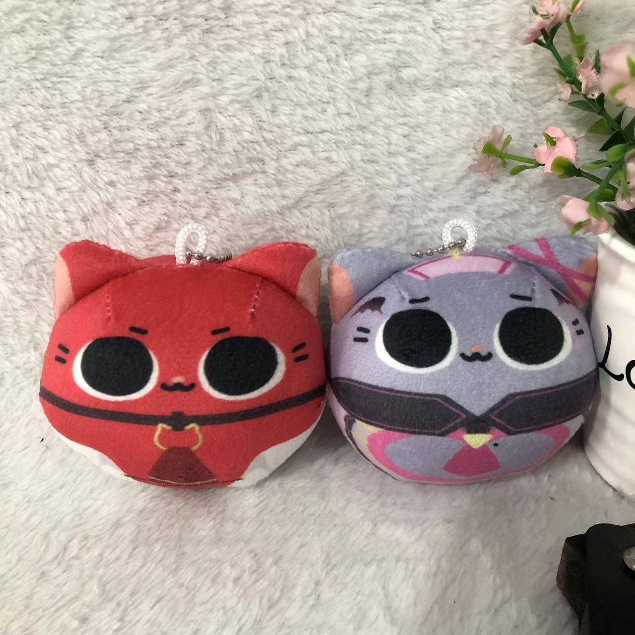 Wish印務整合 絨毛糰子鑰匙圈