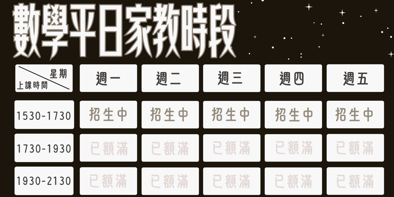 恆心補習班