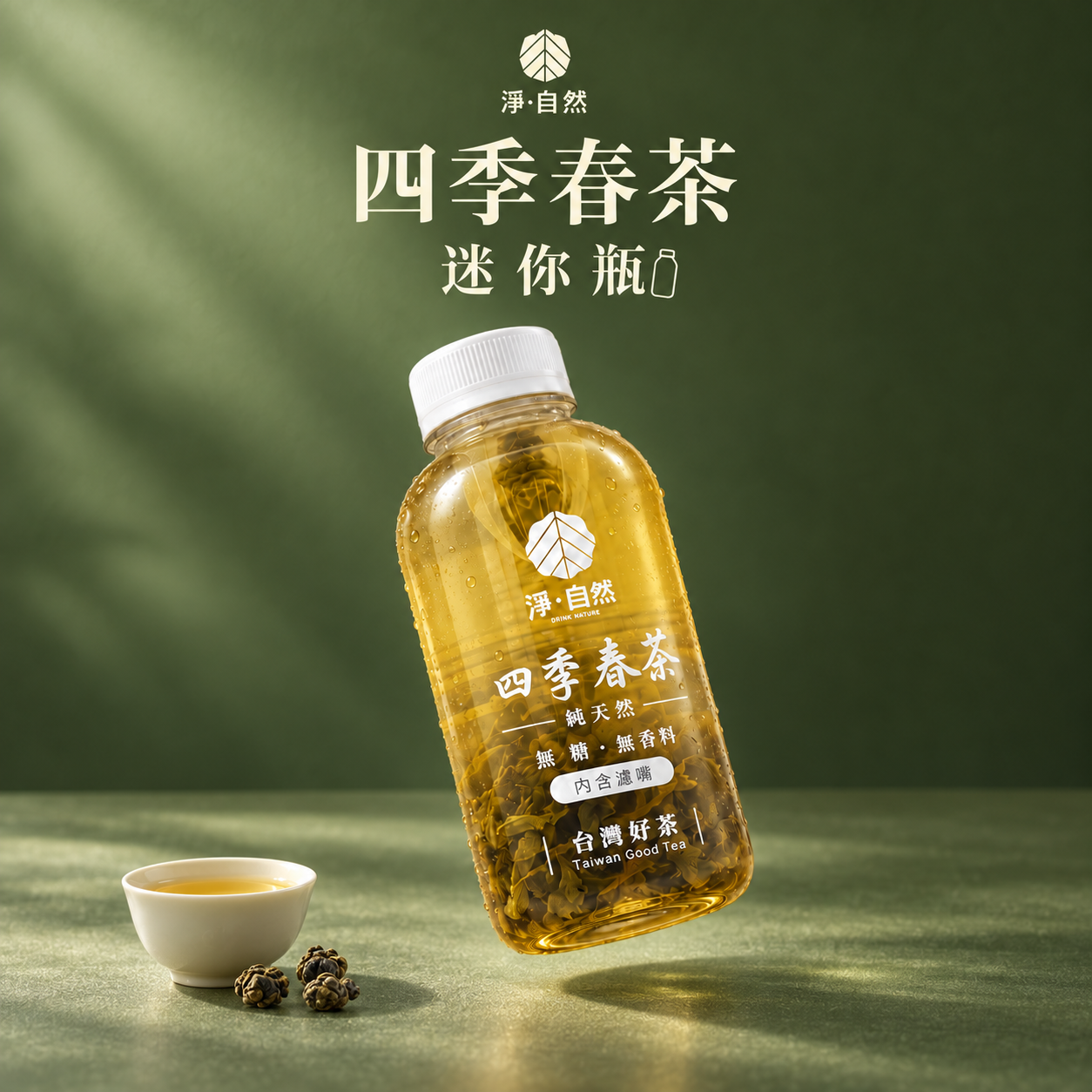 淨自然飲品Drink Nature 四季春茶 迷你瓶