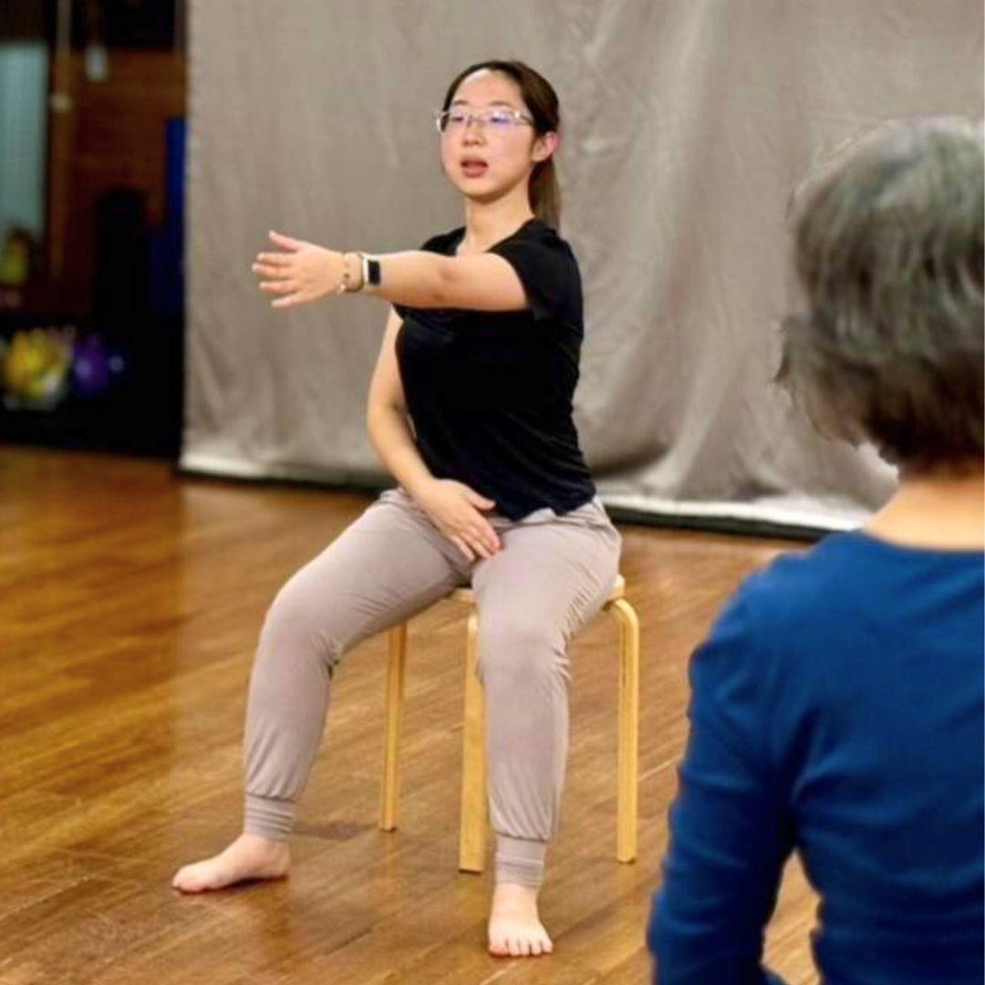 Serene 簡翕絜、物理治療師、禪柔運動、多面向脊椎運動、嬋柔、gyrotonic®、gyro、一對一個人教練、客製化運動訓練