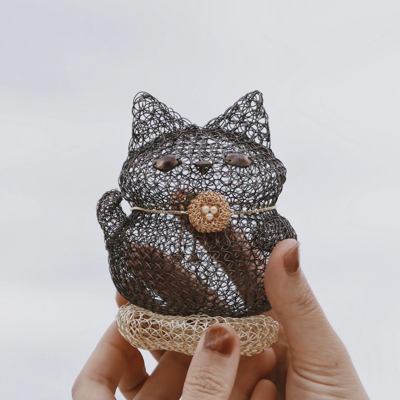 Wei_Weave 微微福 Lucky Cat