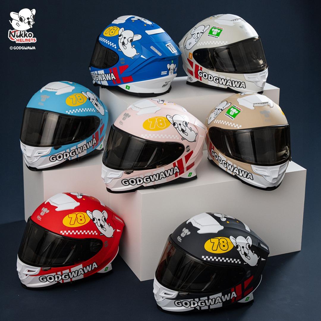 變種吉娃娃 Nikko x 變種吉娃娃 全罩式安全帽