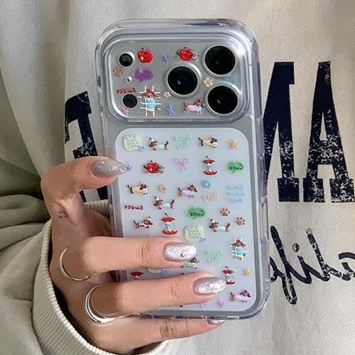 ⁺◟ 歡迎成為小Light打 ⁺◟♡² [earliner] apple puppy 鏡頭貼紙