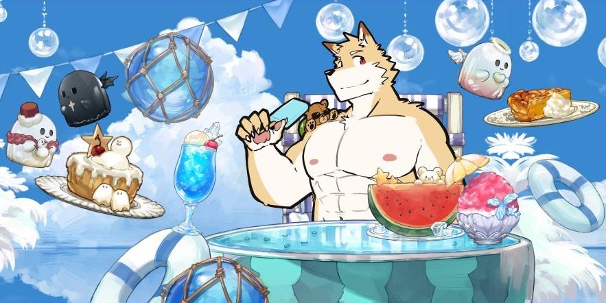 咖蛋 擁抱獸控夏天 讓肌肉解放給各位哥哥們消暑
