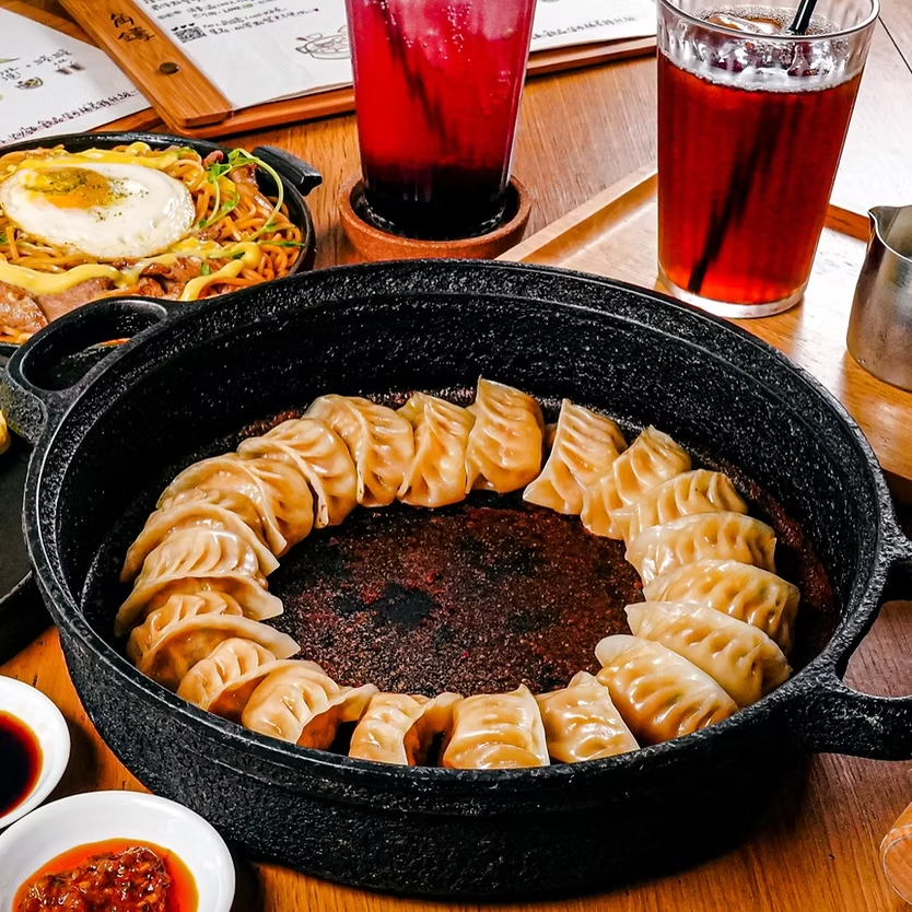 台南角鑄燒餃子 台南燒餃子 Google台南餃子 中西區餃子