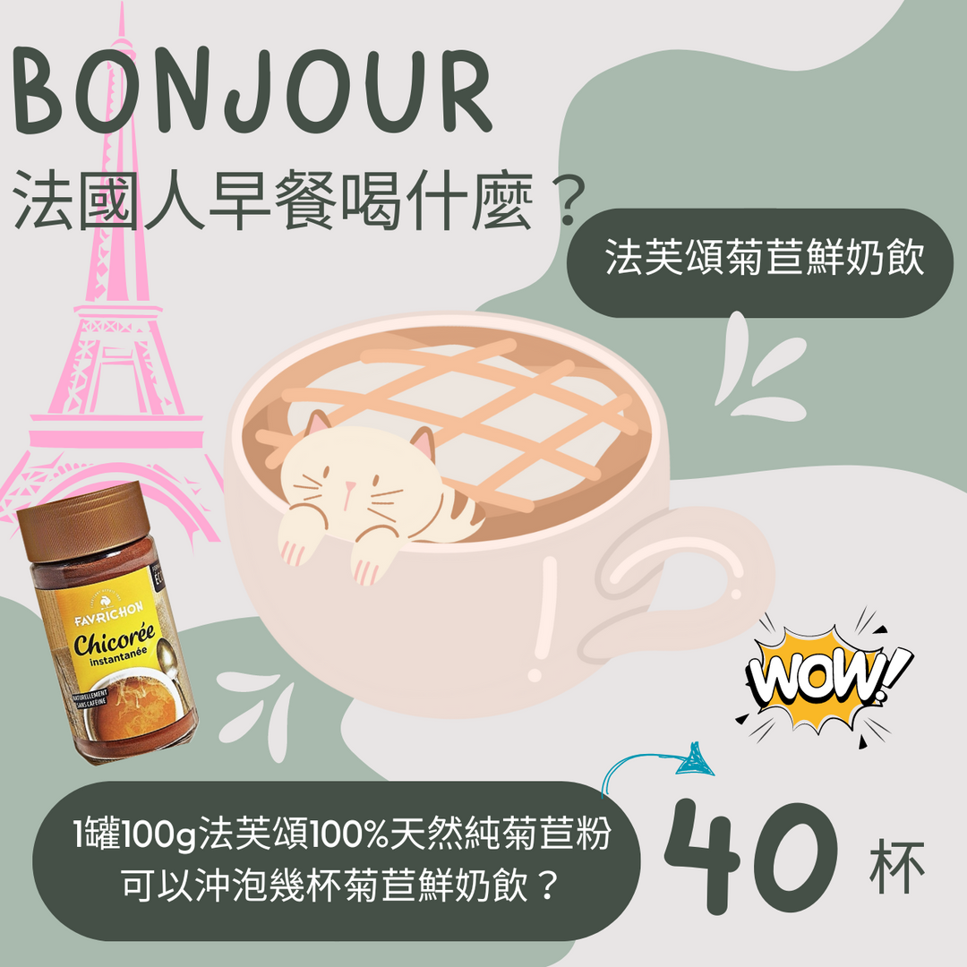 森活市，法芙頌100％天然純菊苣粉