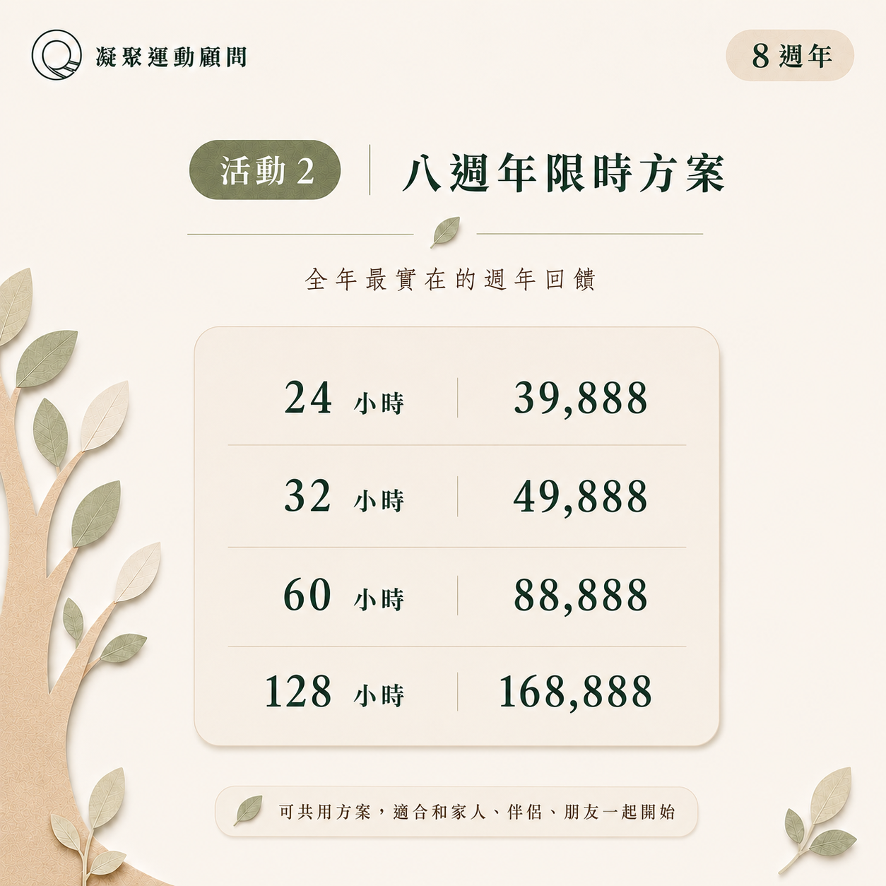 凝聚運動顧問｜身體結構調整｜動作功能訓練