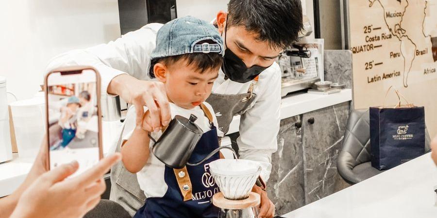 Mijo coffee 米久咖啡 12月 小小咖啡師課程活動紀錄