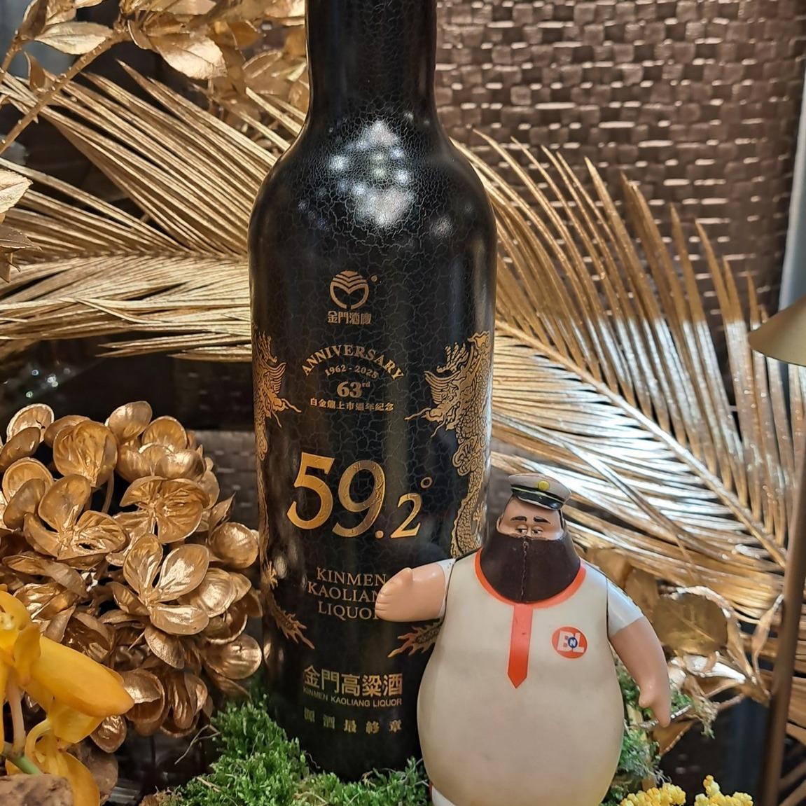 58度金門高粱酒(黑松總經銷) 黑鑽源酒調整前版本的風味，加強白源的風味層次，灰源的厚實酒感，六邊型的圓滑風味品飲輪。完全金城壹廠，最老，最溫柔，最老味的稀有源酒。浸泡，蒸煮，冷卻，拌麴，發酵，蒸餾，傳統工法，一步一腳印，離開酒廠無法複製的美味。再加上雙黑金龍，鑽石切割瓶身，尊榮大氣，品酩收藏都是好選項。