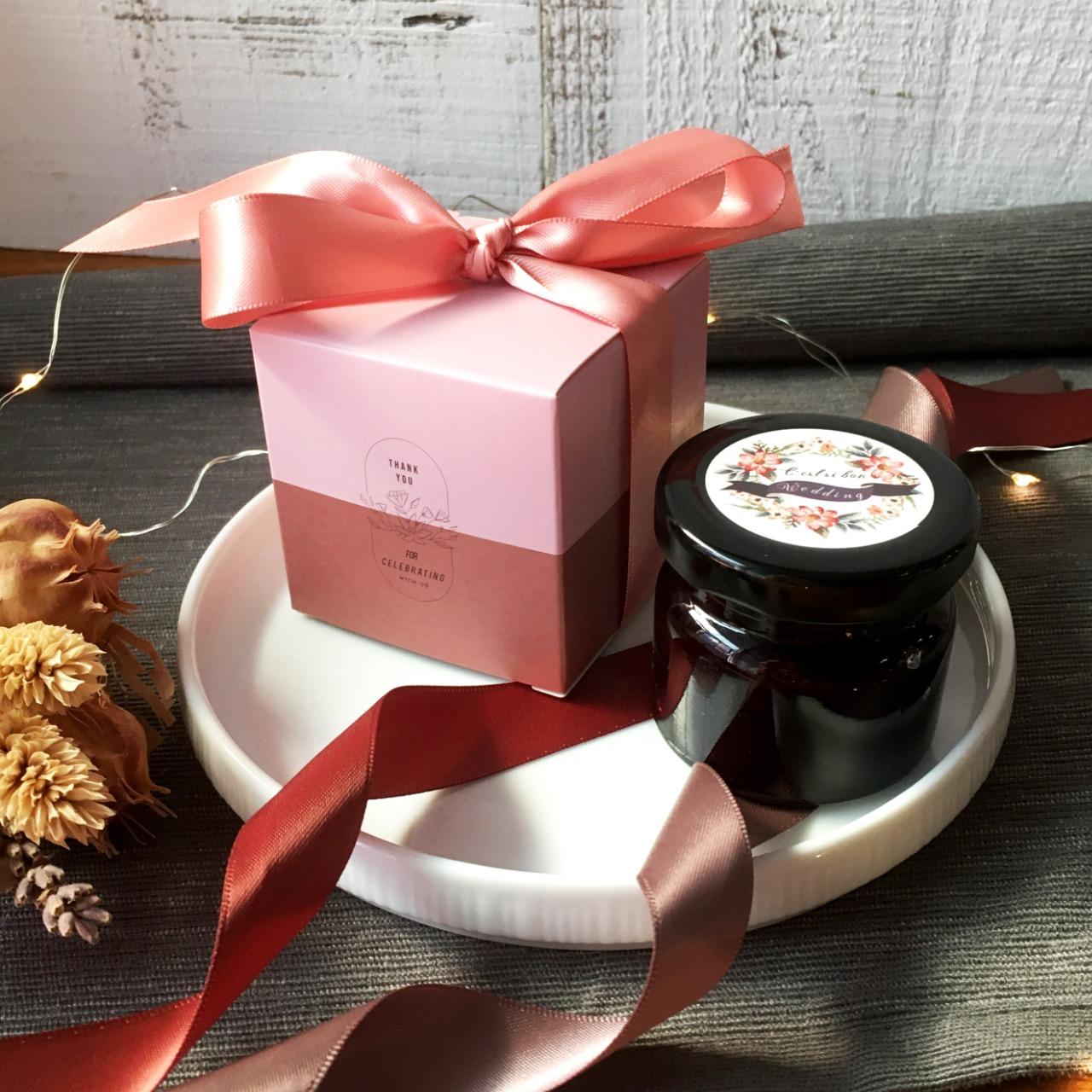 C'est si bon手作x好食｜法式果醬 莫蘭迪粉婚禮小物