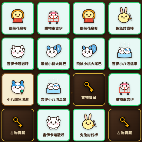 安賽爾的日常筆記 💕吉伊卡哇集結！挑戰💪你的記憶翻翻樂🃏！
