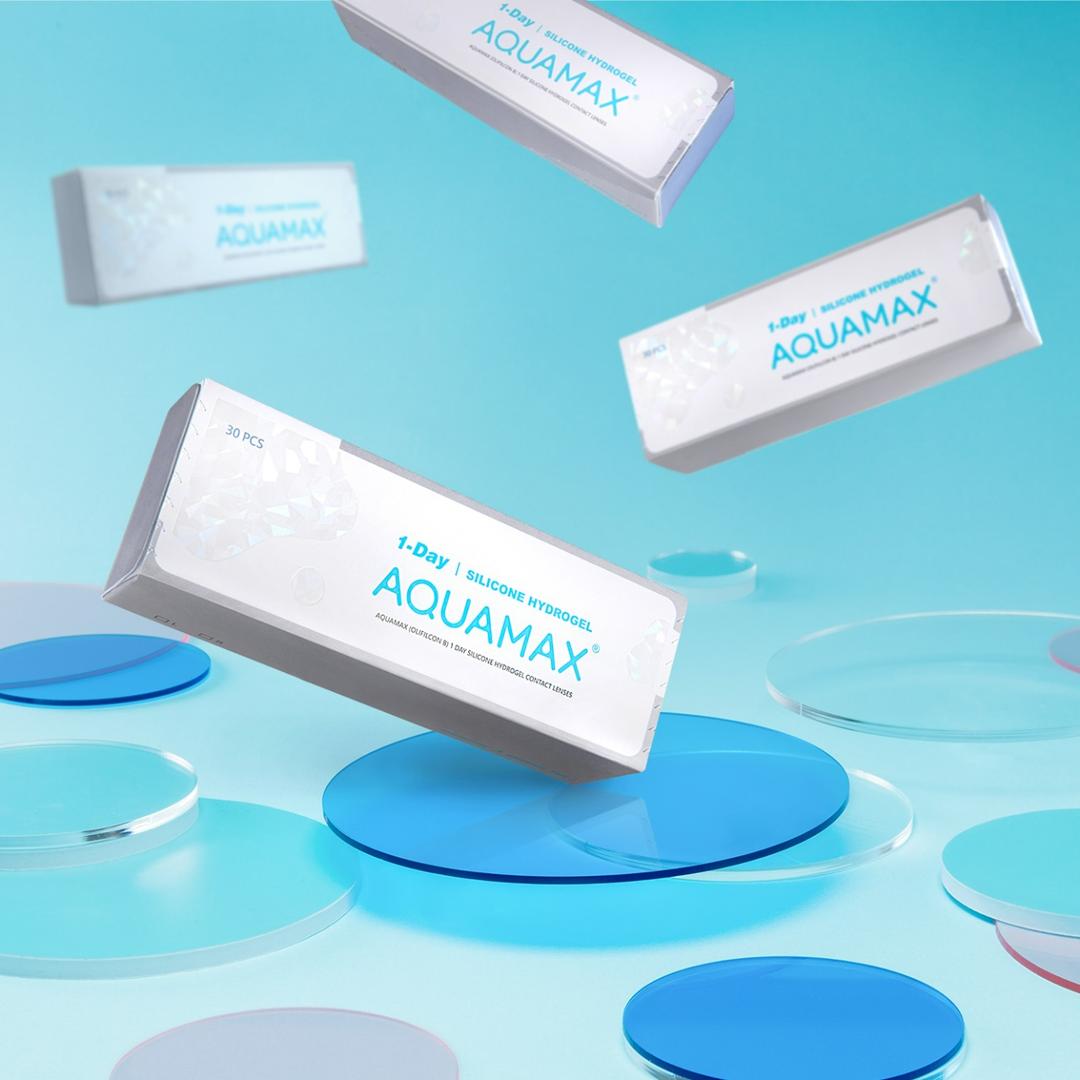 AQUAMAX AQUAMAX彩色日拋,透明日拋,月拋,隱眼,隱形眼鏡,contact lenses,晶碩光學,晶澈btp,矽水膠