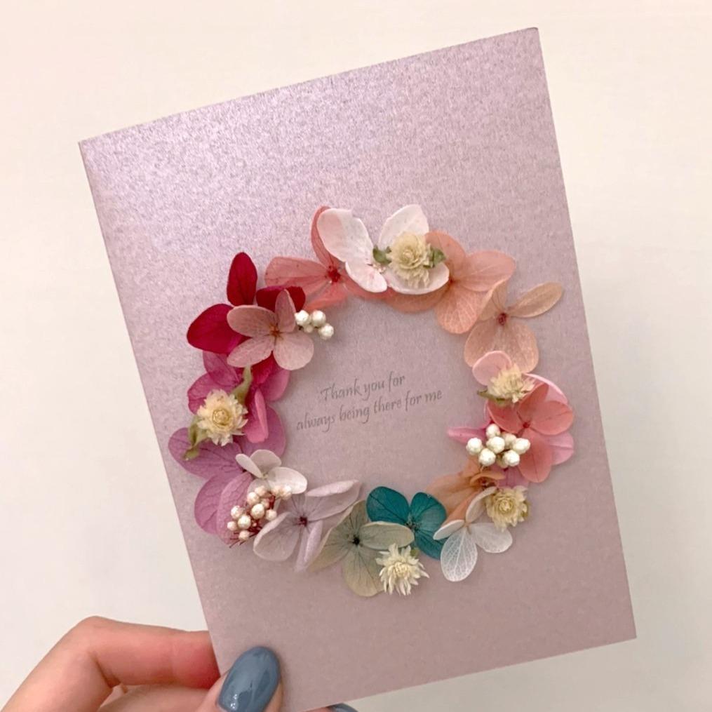 靜花 Jing Flower 手工乾燥花／情人節禮物／求婚訂婚婚禮小物／生日節慶賀卡／爸媽送禮