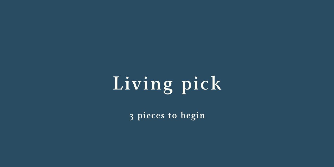 Living pick 選物許願池

