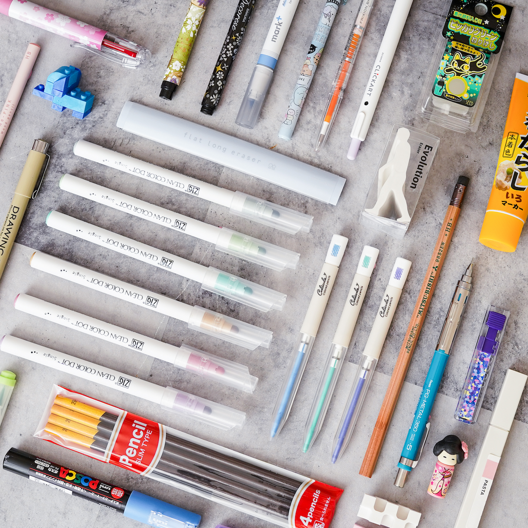 Japanese Pen & eraser box