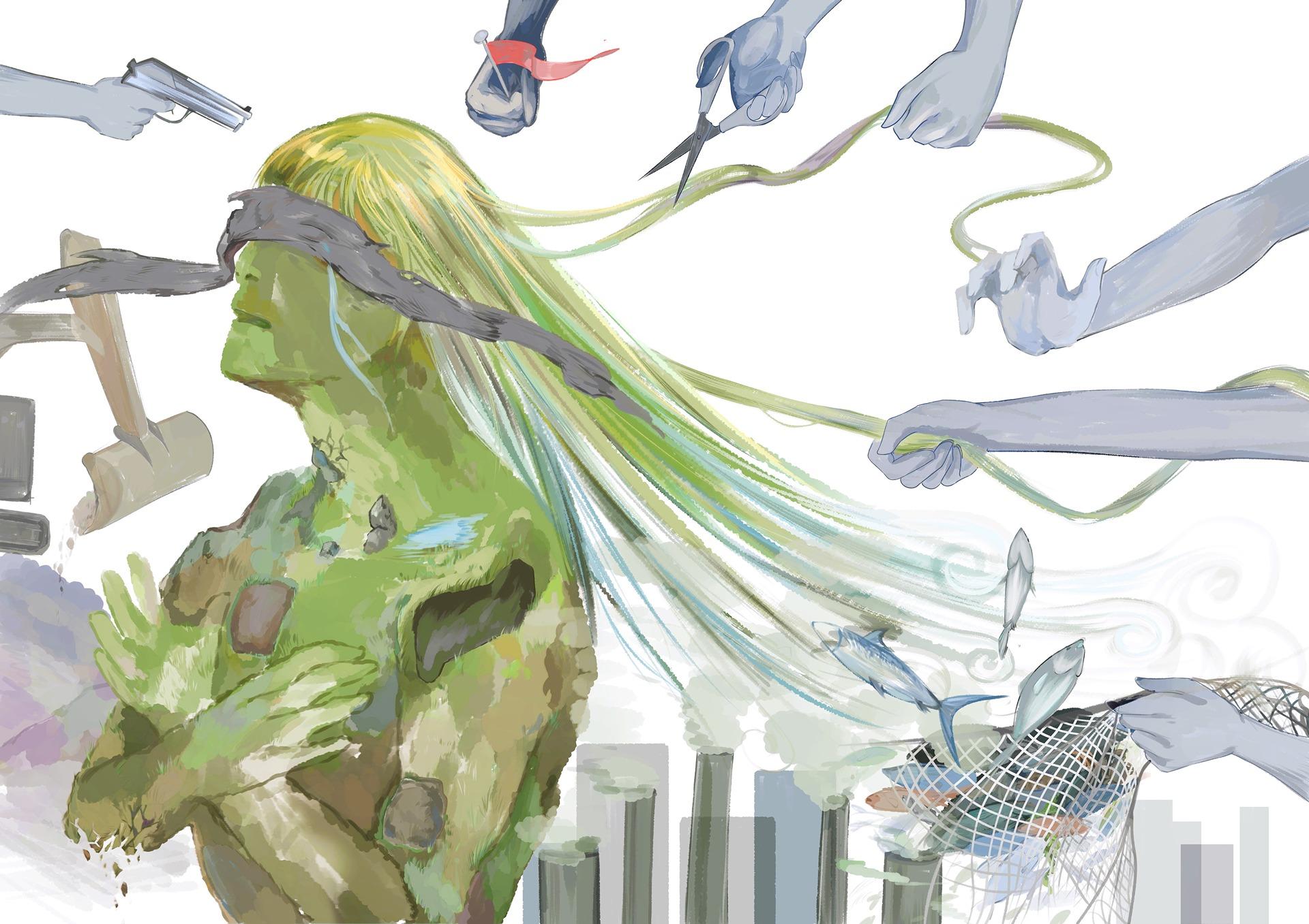 雲雁(Yunyan830) 「Art on Climate」國際插畫比賽