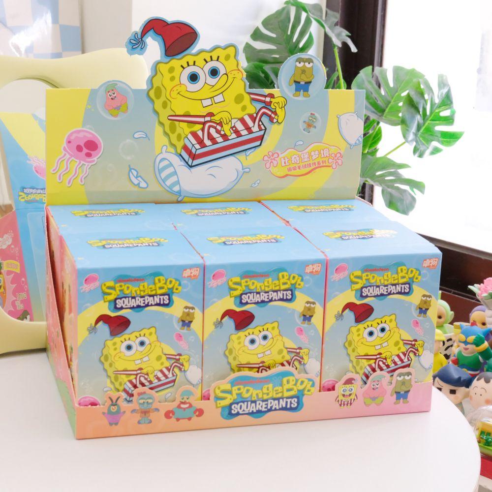 sunsetgoods 日落小物｜正版授權專賣店 《海綿寶寶》一起做美夢♥︎｜比奇堡夢境磁吸吊飾盲盒 SpongeBob NT$280