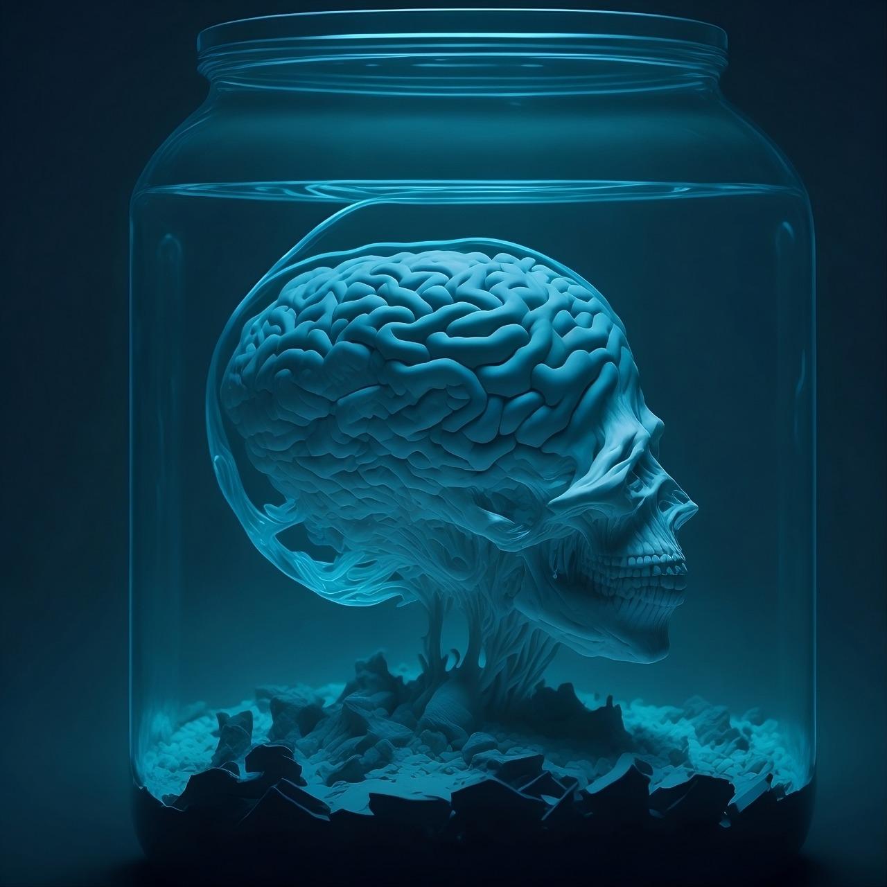 Messiah Rad Brain in a fish tank