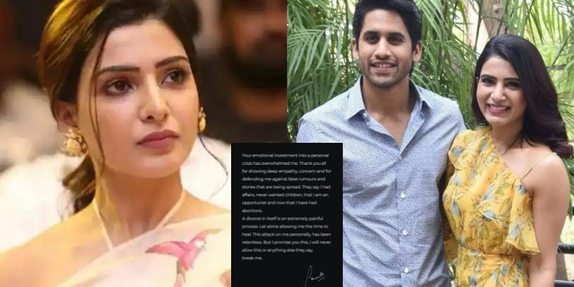 Astro Ulagam Actress Samantha finally reacts to the speculations surrounding her separation from Naga Chaitanya!