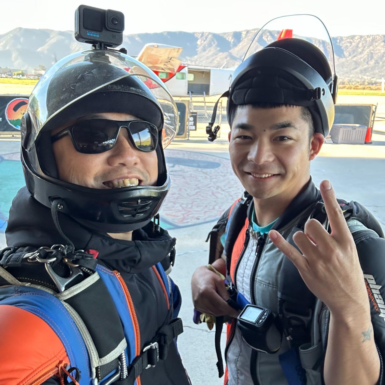 自由之翼-高空跳傘＆翼裝訓練 USPA 認證教練貼身指導，海外學習不孤單