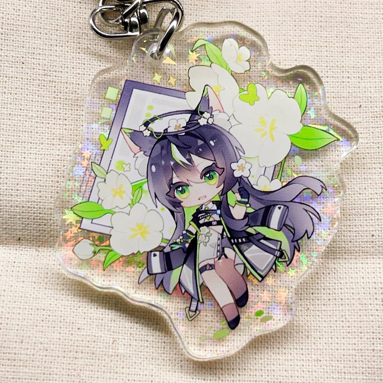 千奈亞希 Sennna Aki 5cm-Q版壓克力吊飾