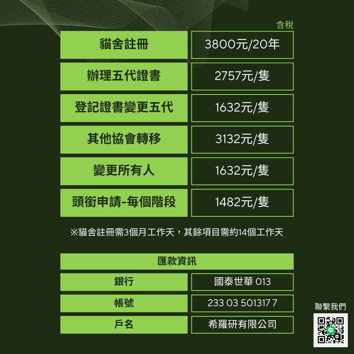 台灣WCF-業務承辦/賽事舉辦