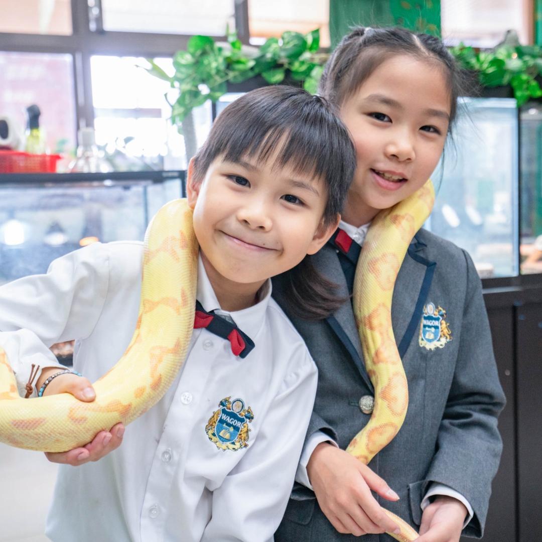 葳格國際學校小學部北屯校區 中台灣獨家珍古德Roots and Shoots課程