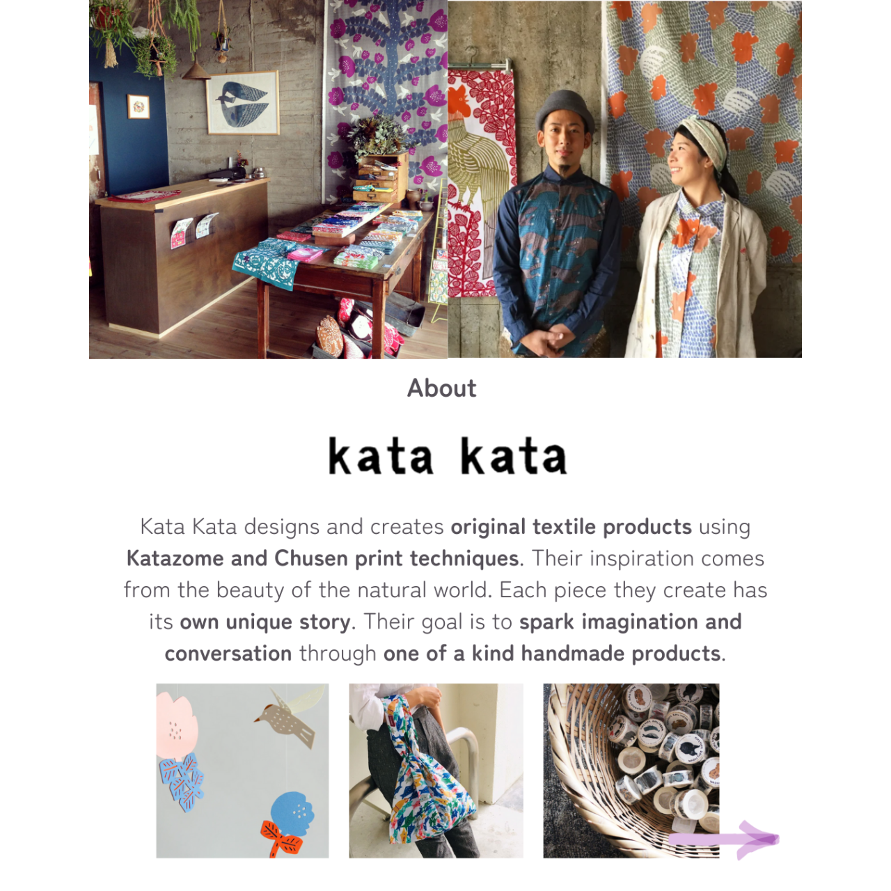 ZenPop Japan kata kata: Japanese Textile & Stationery Inspired by Nature