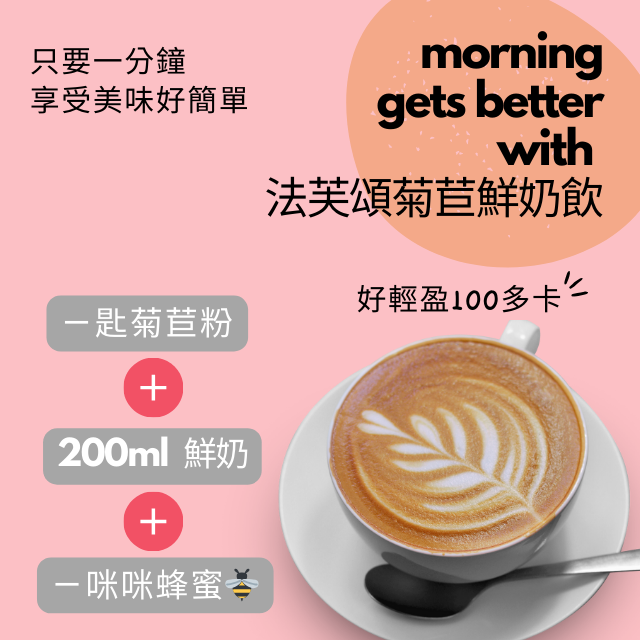 森活市，法芙頌100％天然純菊苣粉