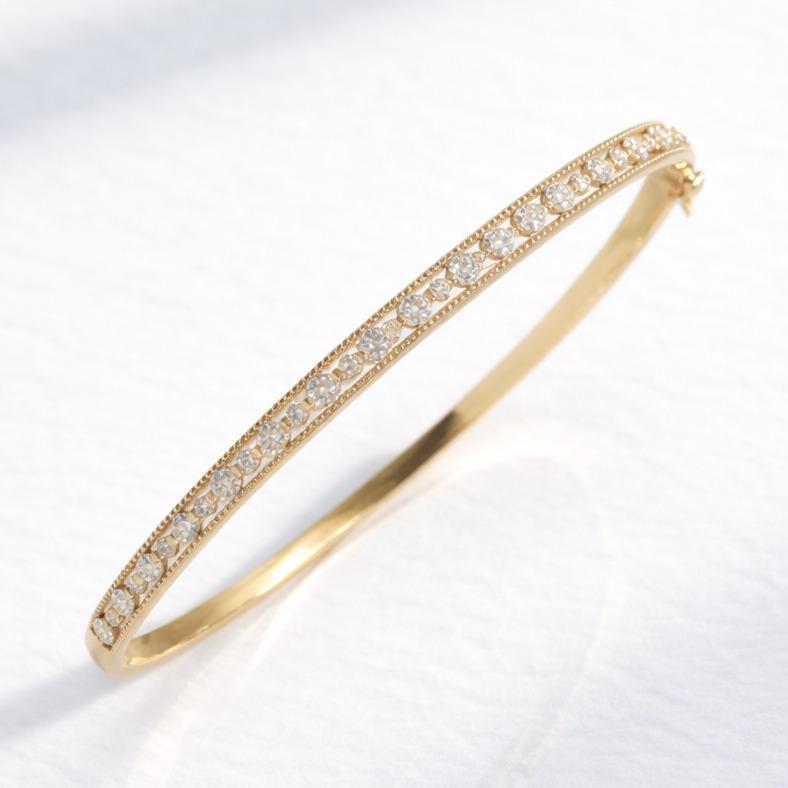 CONVERGE HALATION  尋光 #珠寶#K金#鑽石#K金#手環#培育鑽石#設計師品牌#送禮推薦