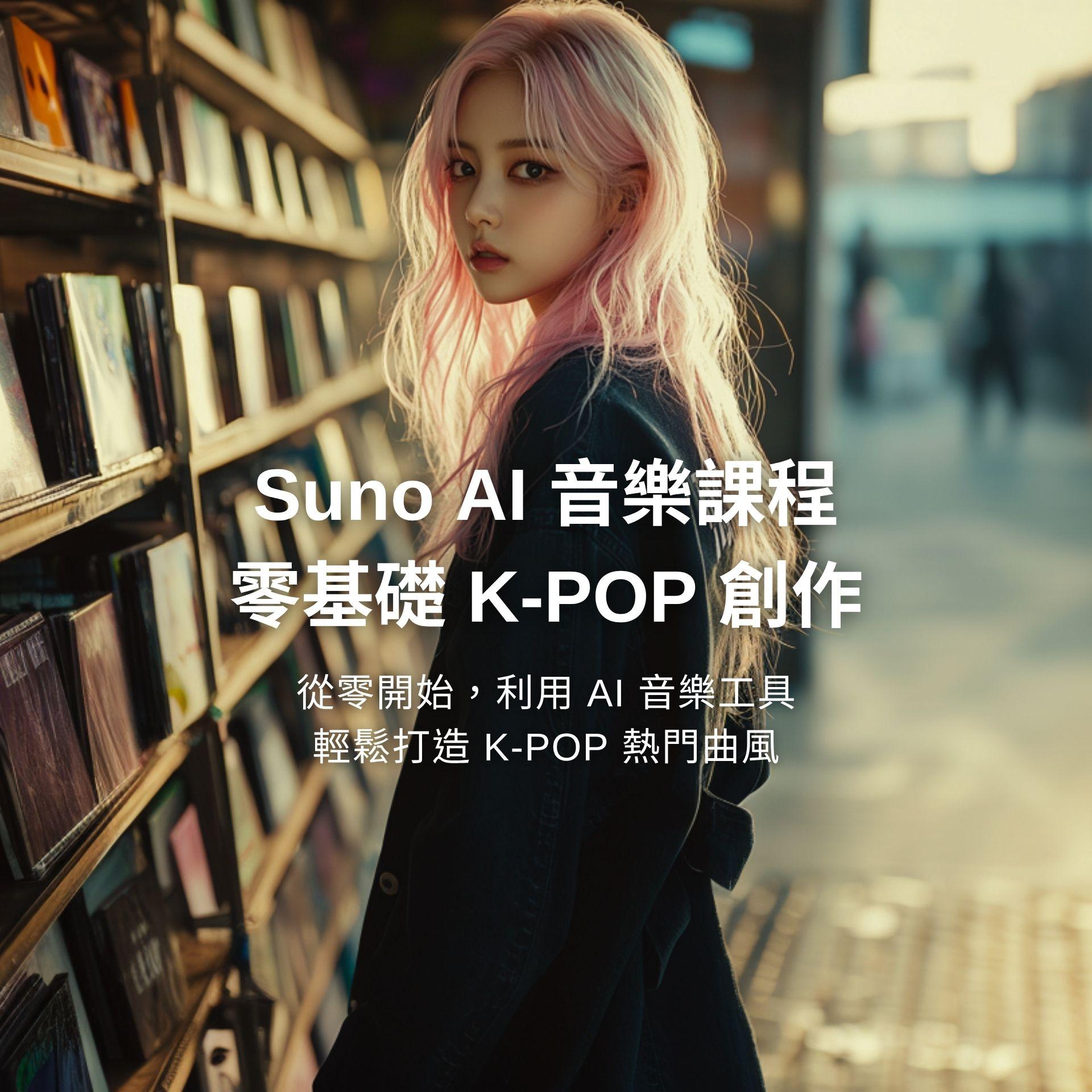 林思翰 Hans Suno AI 音樂課程：零基礎 K-POP 創作！