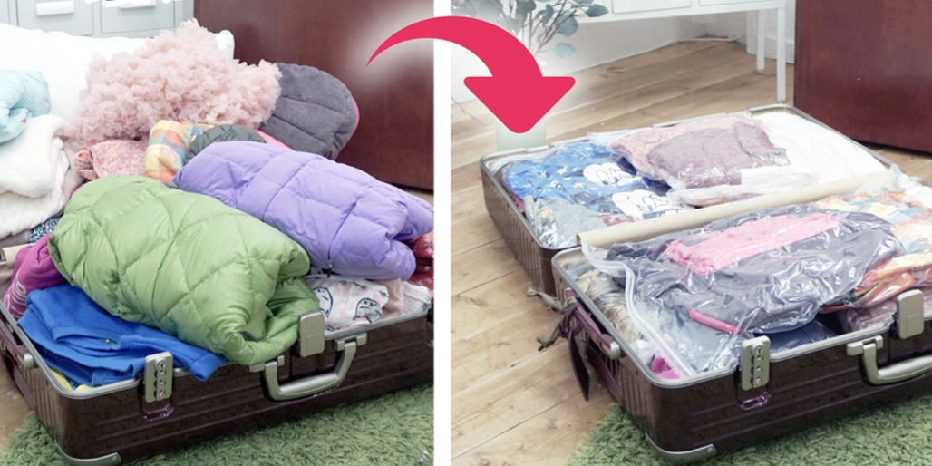 豬豬隊友 Scott & Wendy 手捲式真空壓縮袋｜2/28