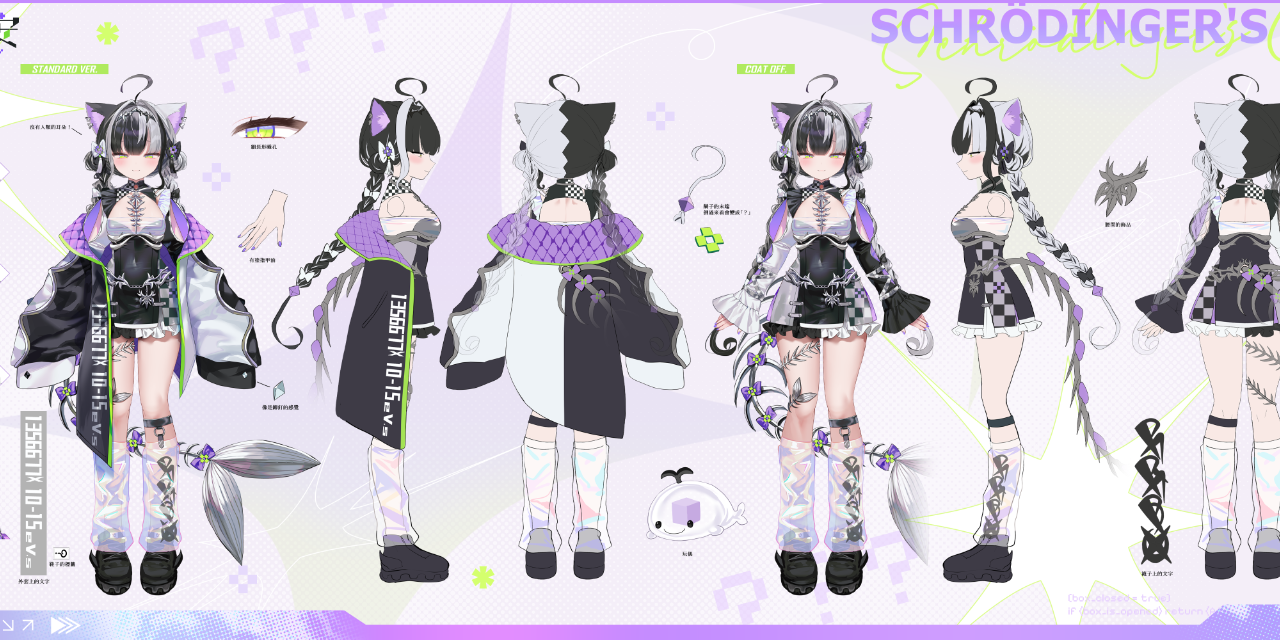 瑟思安Cesium 三視圖/•᷅‎‎•᷄\୭