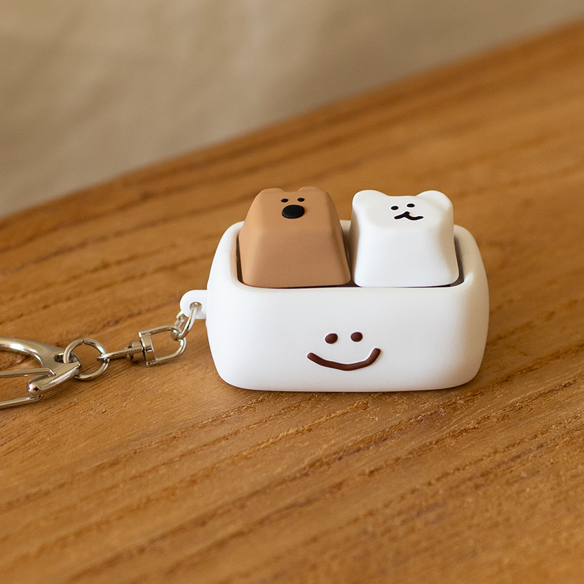 ⁺◟ 歡迎成為小Light打 ⁺◟♡² QUOKKA & BOBO KEYCAP 舒壓鍵帽吊飾