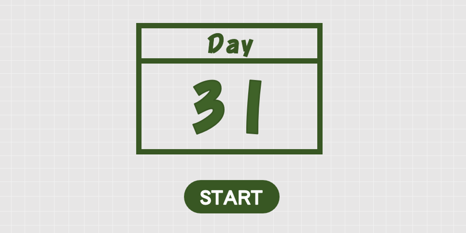 31天記帳挑戰電子模板