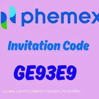 Phemex Invitation Code 2026 : GE93E9