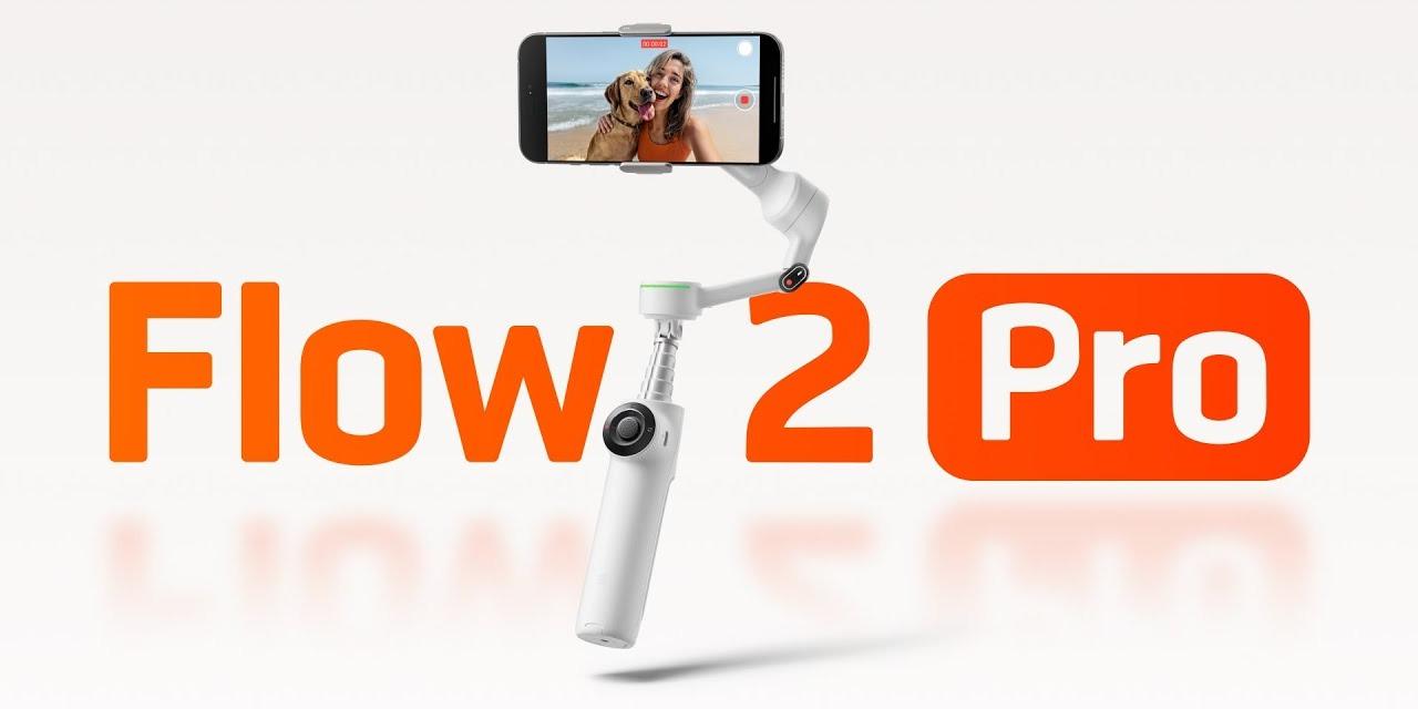 Apple Dad 蘋果爹 【5.16-6.20優惠85折】Insta360 Flow 2 Pro，限量加贈磁性手機支架