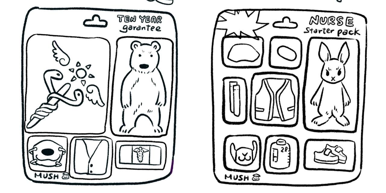 內哎蘑菇 免費著色圖